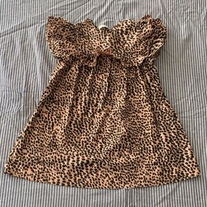 Ulla Johnson Girls Cheetah Print Dress